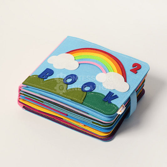 Montessori Felt Activity Book for Toddlers – 16 Interactive Stories to Promote Fine Motor Skills and Imaginative Play-1